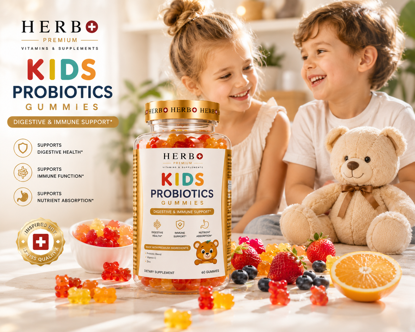 Probiotic Gummies for Kids